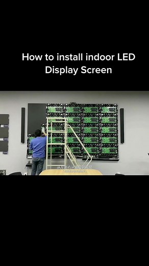This video will show you how to install the led video wall screen from 0 to 1 #GradeUpWithGrammarly #leddisplay #ledscreen #leddisplayscreen #ledwall #ledvideowall