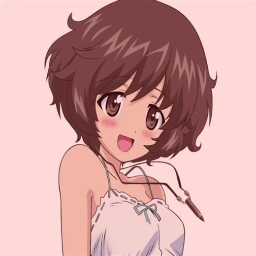 Yukari is a student at the Oarai Girls' Academy and a member of the sensha-do (school tank fighting) team. Her nickname in the team is part of the