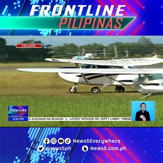 1.6M views · 10K reactions | #FrontlineSpecialReport | Lumutang ang malaking kalbaryo sa transportasyon ng mga taga-Maconacon, Isabela sa pagkawala ng Cessna plane na sinakyan ng anim na pasahero. Ang mga tagaroon, napipilitang mag-eroplano kahit delikado. #FrontlinePilipinas #News5 | via Jenny Dongon For more videos, visit us at www.news5.com.ph. | News5 | Facebook