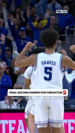 CREIGHTON GETS THE WIN WITH A BUZZER BEATER 🙌 Sponsored by ‪@Jeep‬ #Jeep #Creighton #CBB #basketball