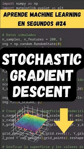 24 - Regresor lineal de superficie con SGDRegressor - Aprende Machine Learning en segundos