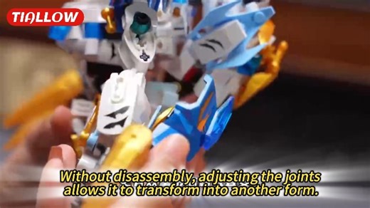 Watch Mecha building blocks  2-in-1 robot set on Amazon Live