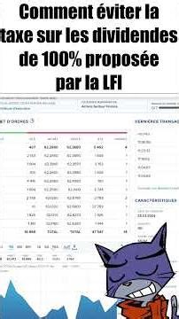 COMMENT ÉVITER LA TAXE DE 100% SUR LES DIVIDENDES PROPOSÉE PAR LA FRANCE INSOUMISE ?
