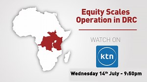 1.3K views · 56 reactions | Equity Group recently unveiled its new brand, EquityBCDC in DRC in an event which was officiated by President H.E Uhuru Kenyatta. Equity Bank Congo and Banque Commerciale du Congo (BCDC) merged to form EquityBCDC which is now the second largest bank in Congo. Tune in tonight at 9:50p.m on KTN News Kenya to learn how the bank is growing its footprint in the region. | Equity Bank Kenya | Facebook