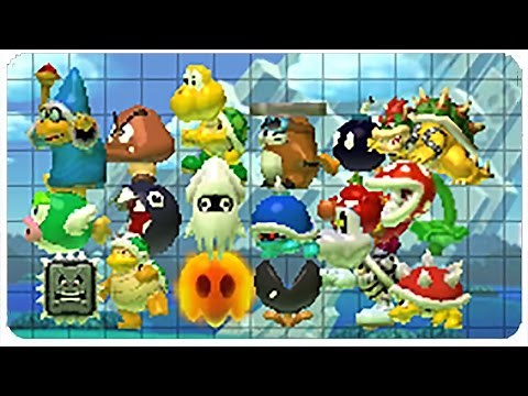 Super Mario Maker 3DS - All Items