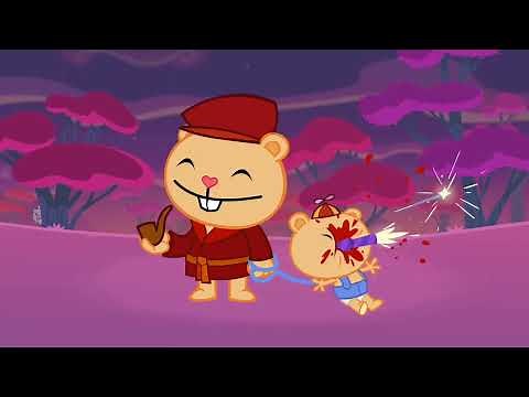 Happy Tree Friends: Pop and Cub's Deaths