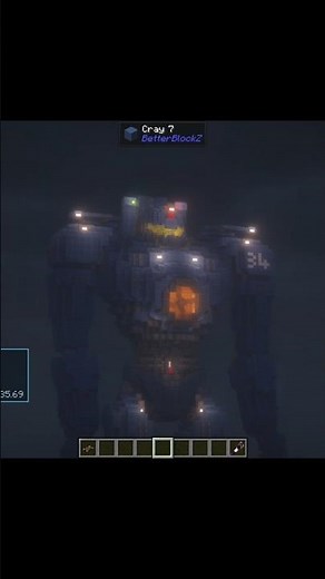 Gipsy Danger Minecraft Create Aeronautics #pacificrim