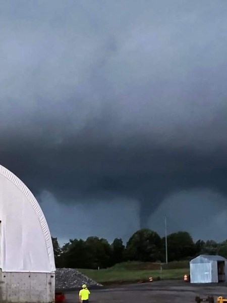 Photos and video show tornado in Kentucky