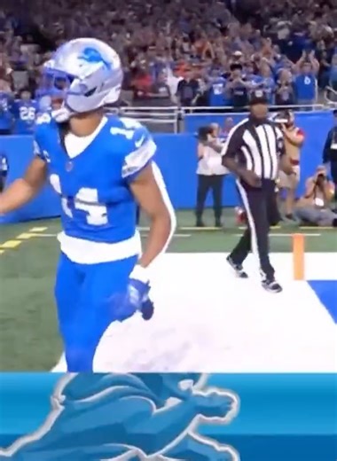 Amon-Ra St. Brown's mother is from Germany, and he visited the country every year as a kid. After the Lions' win over the Browns, he did his interview with a German sports show in German 🇩🇪 (🎥 via rtl_de/IG) | Front Office Sports