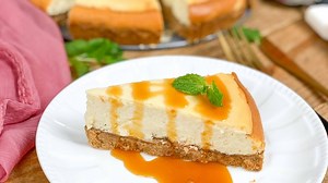 You must try this absolutely lip smacking delicious recipe of The Classic Cheesecake. It's made with ingredients which are easily avaliable and super simple to make too. Try it and would love to know how you liked it. Recipe link - https://www.archanaskitchen.com/new-york-style-baked-cheesecake-recipe #AkBritanniaCheese #BritanniaCheesyKitchenRecipes | Archana's Kitchen