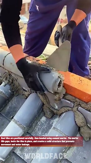 Professional Roof Tile Installation Process | Strong & Neat Roofing Work