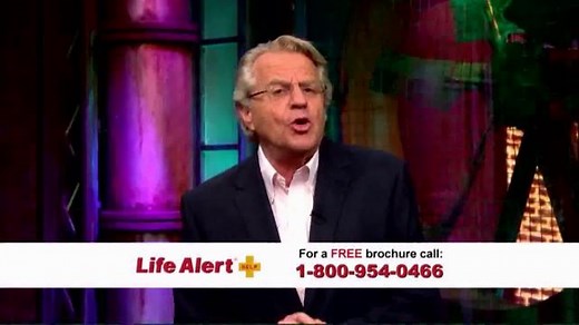 Life Alert TV Spot, 'Scary Situation' Featuring Jerry Springer