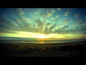 GoPro sunset Timelapse at surfclub Bloemendaal