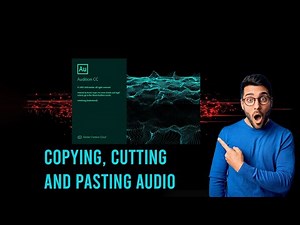 Copying, Cutting and Pasting Audio | Adobe Audition CC Tutorial |By- Jaahid khan
