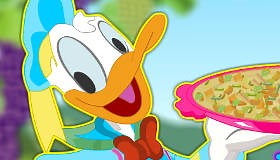 Donald Duck Cooking