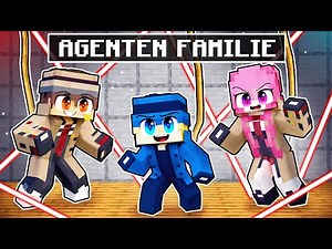 GERETTET von GEHEIM AGENTEN FAMILIE in Minecraft!