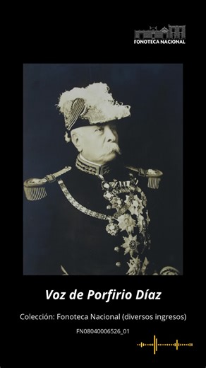 Mensaje de Porfirio Díaz a Thomas Edison en 1909