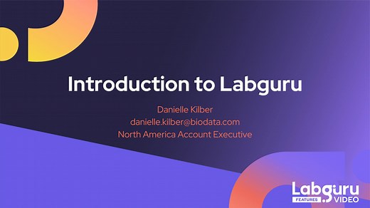 Introduction to Labguru 2.24