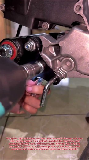Smart Motorcycle Bolt Removal Trick You Must Know! 🔧
