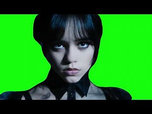 Wednesday Addams' Dance | Green Screen