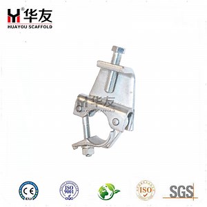 [Hot Item] En74-1 Britishi Standard Drop Forged Steel Double Coupler/Fixed Clamp/Right Angle Coupler for Layher Scaffolding System