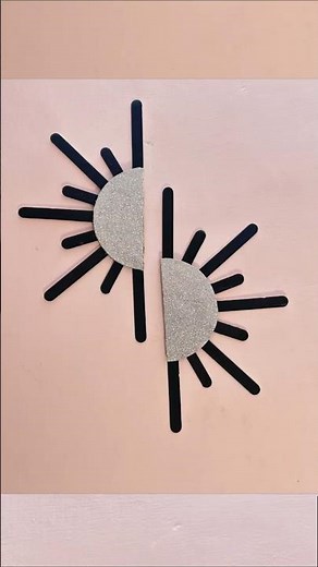 Easy Wall Decor with Ice Cream Sticks | DIY Home Decor Craft