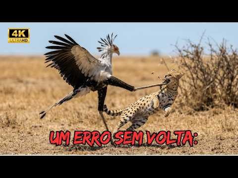 THE HIGH PRICE OF THE HUNT | The Fierce Confrontation: Serval vs. Secretary Bird