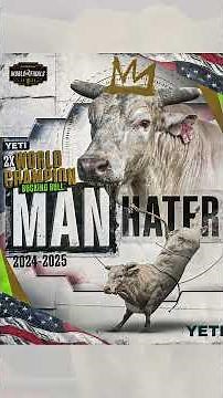 In Loving Memory of Man Hater: The Bull that Ruled the Arena #bullriding #sports