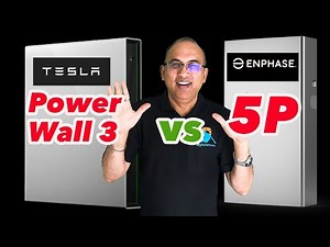 Tesla Powerwall 3 vs Enphase 5P: Comprehensive Solar Battery comparison