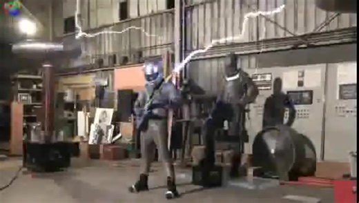 ArcAttack Tesla coils - Iron Man | Live, Rare, Hq, Music Band