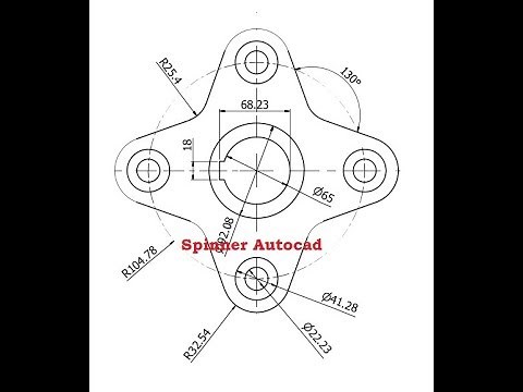 Spinner Autocad..(fidget spinner)