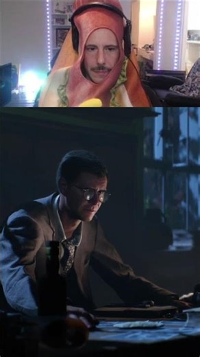 Streamer's Hilarious Sleepy Gaming Moment: Chat Reacts! #shorts