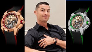 Cristiano Ronaldo y Jacob u0026 Co. lanzan una colección exclusiva de relojes de lujo