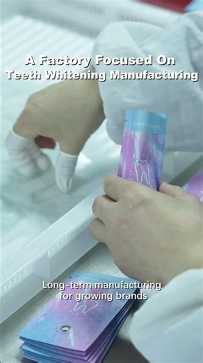 A Factory Focused on Teeth Whitening Manufacturing