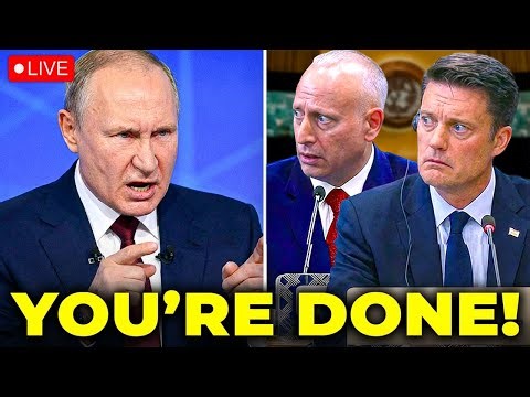 Putin 'HUMILIATES' BBC & NBC Journalists LIVE... 'YOU Started This War, Not Us'