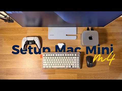 Setup Mac Mini M4 - Dongle, Monitor dan Keyboard