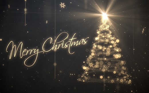 AE Particuar 粒子制作唯美的圣诞树