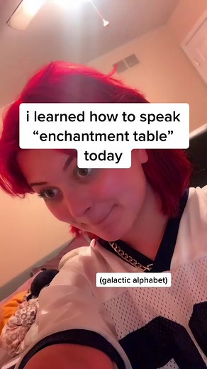 Learn to Speak Enchantment Table (Galactic Alphabet) in Minecraft