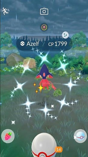 Got ✨ Shiny Legendary Azelf in Pokemon GO.