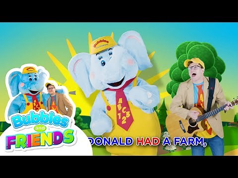 Sing Along to Old MacDonald | Children's Nursery Rhymes | Educational Videos for Kids