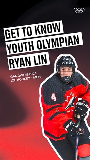 Who's your dream defensive partner? 🏒 Youth Olympian Ryan Lin shares his! Check out the full interview here: oly.ch/4nBCSFR | Olympics