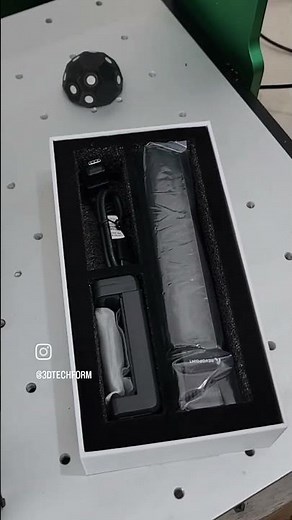 Scanning my CNC with the MetroY to design a custom enclosure. Ideas → Scan → Build.#revopoint