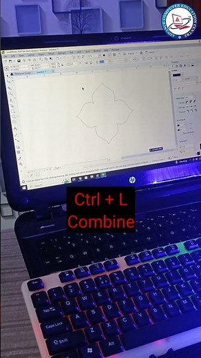 how to join nodes in corel.#coreldraw #corel #coreldrawtutorials, #coreldrawx7 #shorts #viralshorts