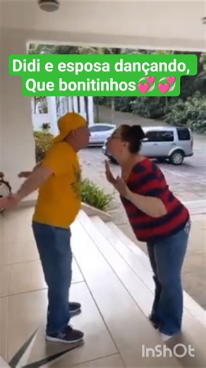 A dancinha do Didi com a esposa e bem bonitinha, Vamos ver