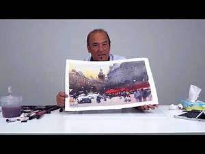 Alvaro Castagnet. Lesson 1 "Paris street"