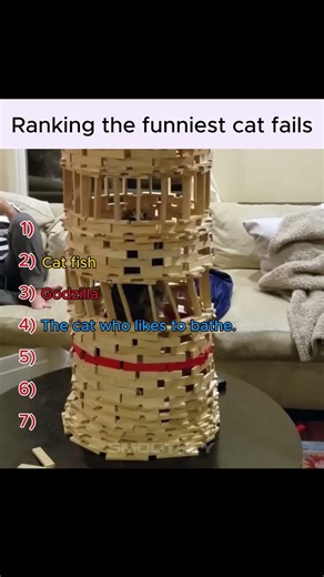 Try Not To Laugh: 7 Most Epic Cat Fails! 🐾