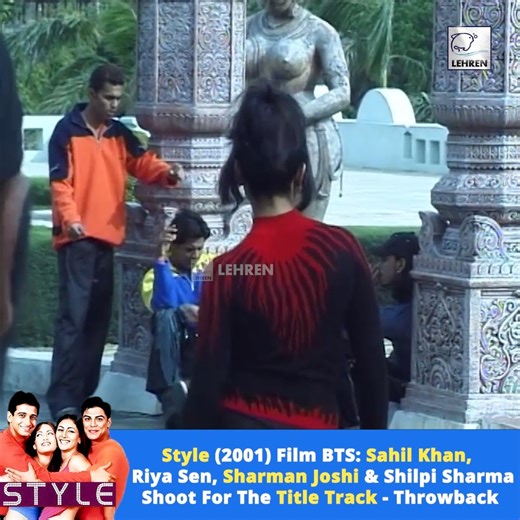 Style (2001) Film BTS: Sahil Khan, Riya Sen, Sharman Joshi & Shilpi Sharma Shoot For The Title Track - Throwback #Style2001 #Throwback #BehindTheScenes #SahilKhan #RiyaSen #SharmanJoshi #ShilpiSharma #TitleTrack #FilmBTS #Nostalgia #Bollywood #MusicVideo #FilmMemories #ActorsLife #ThrowbackVideo #2000sCinema #OnSet #BTSVideo #IndianCinema #ClassicFilm | Lehren