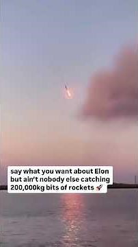 Elon Musk’s Rocket Landing & Catch — Insane SpaceX Moment