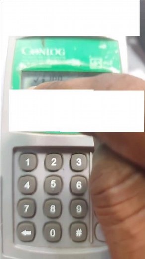 How to know your Conlog Ip54 Prepaid Meter Number