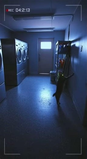 Cat Caught Operating Light Switch 🐈💡